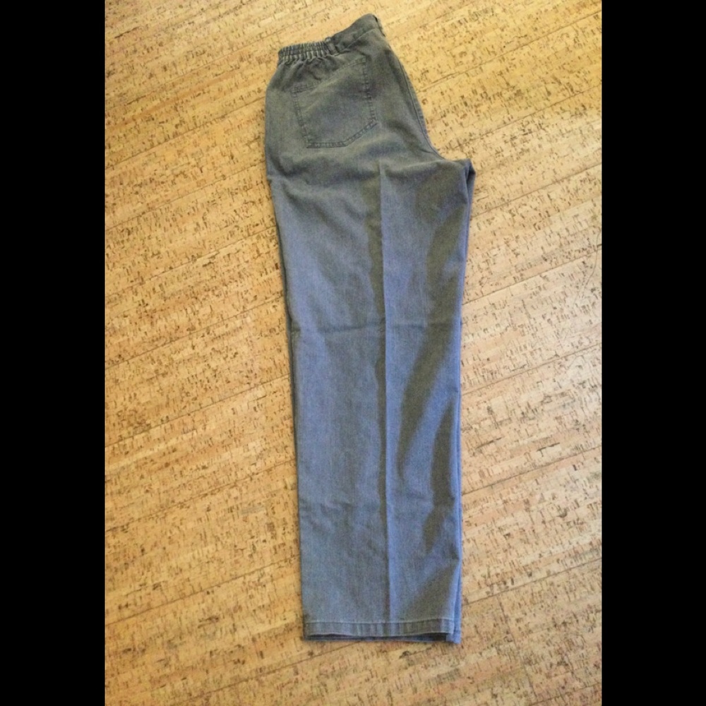 Ruby Rd. Gray-Wash Pants (Size 16) - image 5